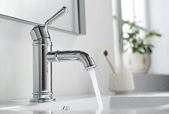 Aquatek Смеситель для раковины Классик AQ1510CR хром – фотография-3