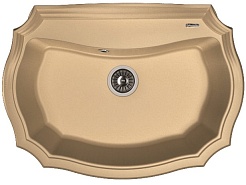 Florentina Мойка гранитная Эмилия 770 капучино – фотография-1