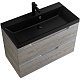 BelBagno Тумба с раковиной Vittoria 100 подвесная Pino с раковиной BB1000/450-LV-ART-AST-NERO – картинка-19