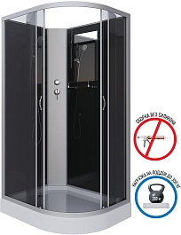 Niagara Душевая кабина Classic NG-3512-14LBK – фотография-1