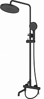 Esbano Система душевая Celine (DS-MB) 115/175 черный матовый
