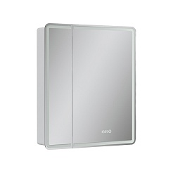 Equil Зеркальный шкаф Nice 70 белый – фотография-2