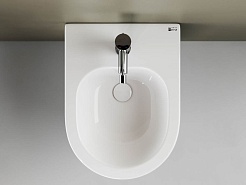 Ceramicanova Подвесное биде Play CN3002 белое – фотография-3