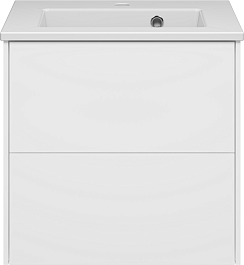 Brevita Тумба с раковиной Toy 50 белая – фотография-1