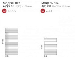 Terminus Полотенцесушитель электрический Астра П14 L – фотография-2