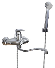 Mixline Смеситель для ванны и раковины 40k ML08-02 хром – фотография-1