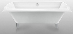 Фэма Акриловая ванна "Riccarda 160", ножки хром, покрытие RAL матовое – фотография-3