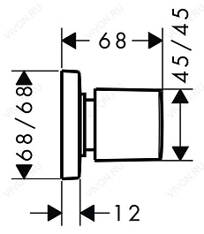 Hansgrohe Вентиль "PuraVida 15978400" – фотография-2