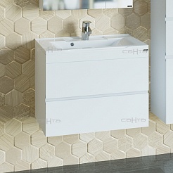 СанТа Тумба для умывальника Марс 65 подвесная – фотография-1