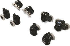 Triton Душевая кабина Прайм-Блэк-Вельвет 90x90 А без крыши – фотография-20