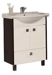 Акватон Тумба с раковиной Крит 60 Н – фотография-1