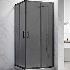 Veconi  Душевой уголок Rovigo RV-27B Grey 120x90 – фотография-1