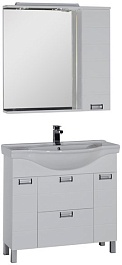 Aquanet Мебель для ванной  "Сити 90" белая  (173432) – фотография-1