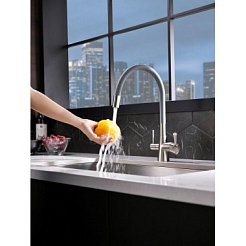 Lemark Смеситель Comfort LM3075BN для кухонной мойки – фотография-2