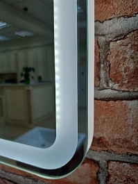 Misty Зеркало Неон 3 LED 60x80 сенсор на корпусе – фотография-7