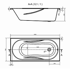 Cersanit Акриловая ванна Mito Red 150 – фотография-3