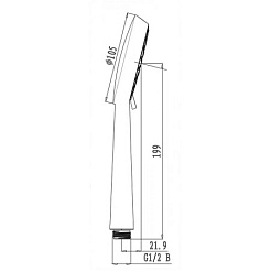 Lemark Лейка для душа LM0913C – фотография-2