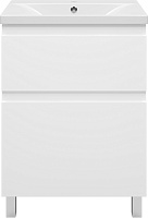 Misty Тумба под раковину Лаки 60 белая