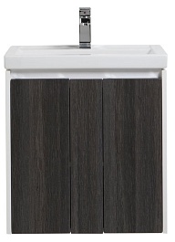Aquanet Тумба с раковиной "Клио 60" эвкалипт мистери – фотография-1