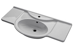 Misty Мебель для ванной Лувр 105,зеркало-шкаф, слоновая кость – фотография-8