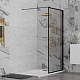 Paini Душевая перегородка PAINI-WalkIN90F 90x195 рисунок рамка – картинка-9