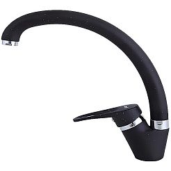 Frap Смеситель для кухни H13 F4113-7 черный – фотография-1