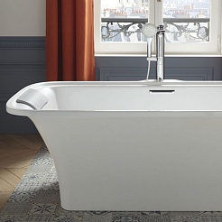 Jacob Delafon Ванна из искусственного камня Elite 180x85 E6D034-00 отдельностоящая – фотография-5