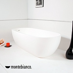 Montebianco Ванна из акрилового камня Izeo – фотография-3