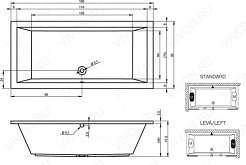 Riho Акриловая ванна Lusso 190x90 – фотография-2