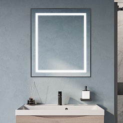 BelBagno Зеркало SPC-KRAFT-700-800-SENS-NERO – фотография-9