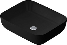 Am.Pm Мебельная накладная раковина Func 51 черная матовая