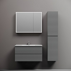 Sancos Тумба под раковину Folk 90 ergraut soft – фотография-4