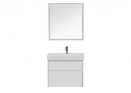 Aquanet Мебель для ванной Nova Lite 75 2 ящика, белая – картинка-3