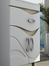 Vigo Мебель для ванной Mirella 70 белая – фотография-5