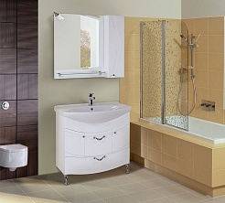 Onika Зеркальный шкаф Верона 85.01 R – фотография-2