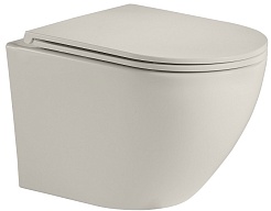 WeltWasser Унитаз подвесной MERZBACH 004MT-BG – фотография-1