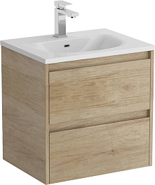 BelBagno Тумба с раковиной Kraft 39 50 подвесная Rovere Nebrasca Nature с раковиной BB-8099-3-50 – фотография-1