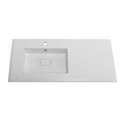 Cezares Мебельная раковина Bellagio 106 L 50213 bianco opaco – фотография-2