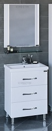СанТа Мебель для ванной Виктория 60 NEW напольная – фотография-1