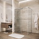 Grossman  Душевой уголок Galaxy 120x70x195 профиль хром стекло прозрачное – картинка-19