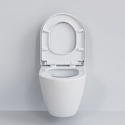 Ambassador Сиденье для унитаза Queen белое – фотография-4