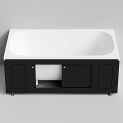 Водолей Экран под ванну Лидер 1500 черный – фотография-4