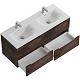 BelBagno Тумба с раковиной Etna 120 с 4 ящиками подвесная Rovere Moro – картинка-23