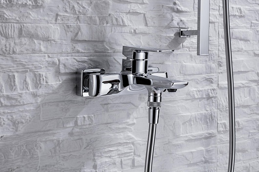 Allen Brau Смеситель для ванны с душем Infinity 5.21006-00 хром – картинка-3