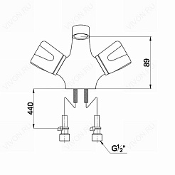 Timo Смеситель Porto 0181F – фотография-3