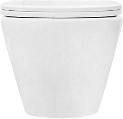 Azario Унитаз подвесной Nove AZ-9312T безободковый белый – фотография-4