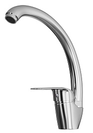 Mixline Смеситель для кухни 40k ML05-032 под гайку хром – фотография-2