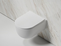 Ceramicanova Подвесной унитаз Modena Rimless CN6063 белый – фотография-2