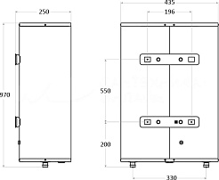 Ballu Накопительный водонагреватель Level Pro BWH/S 50 – фотография-3