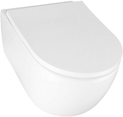 Azario Унитаз подвесной Nemi AZ-1293WH безободковый белый – фотография-4